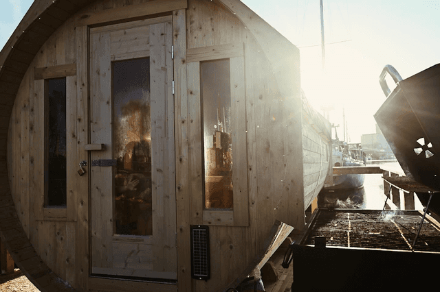 Floating sauna - Bastuflotte - Kallbad - Flyta.nu - Image 1