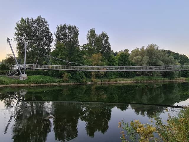 Hängebrücke über die Donau in Sigmaringen - Image 1