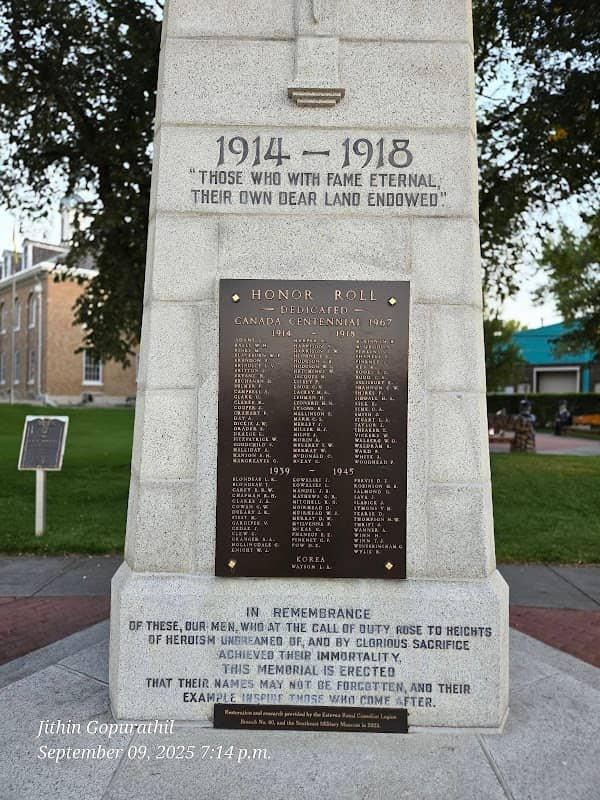 Estevan War Memorial - Image 1