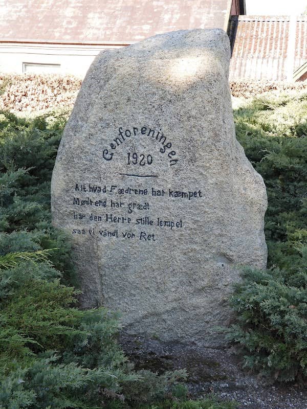 Genforeningssten i Kappendrup - Image 1
