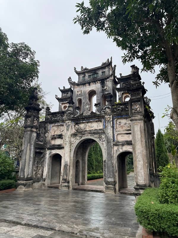PHƯƠNG ĐÌNH TÁM MÁI Đình Làng Lệ Mật - Image 2