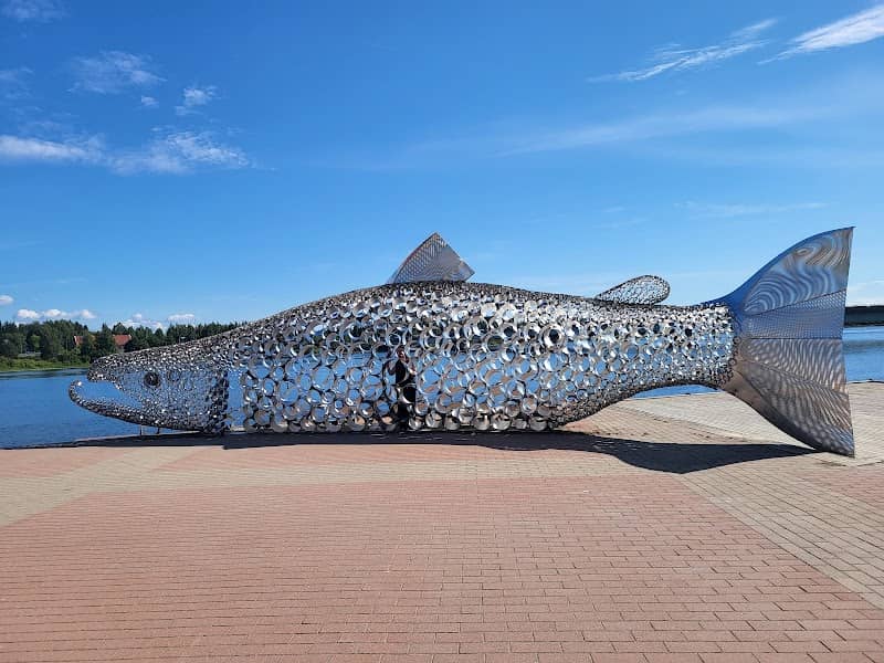 Salmon Sculpture - Image 1