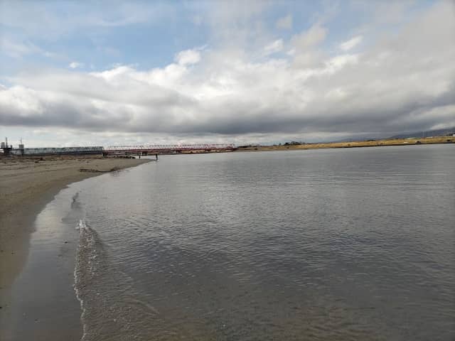 東海十二景 久慈川河口緑波 - Image 1