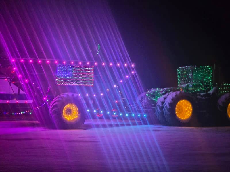 Private farm Christmas lights - Image 1