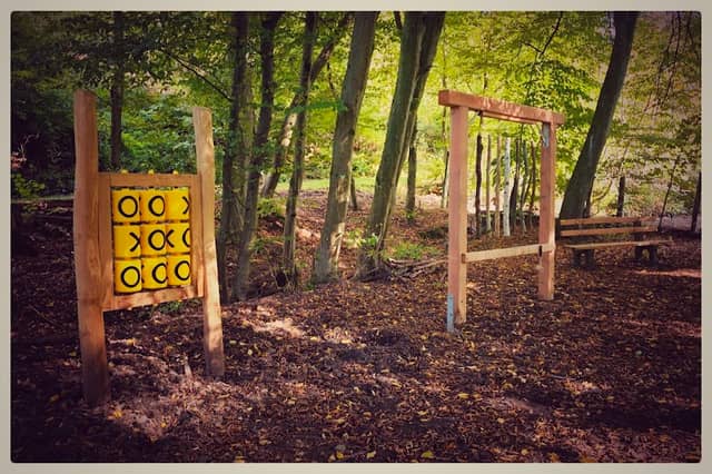 Wald Xylophon und TicTacToe Sinneswand - Image 1