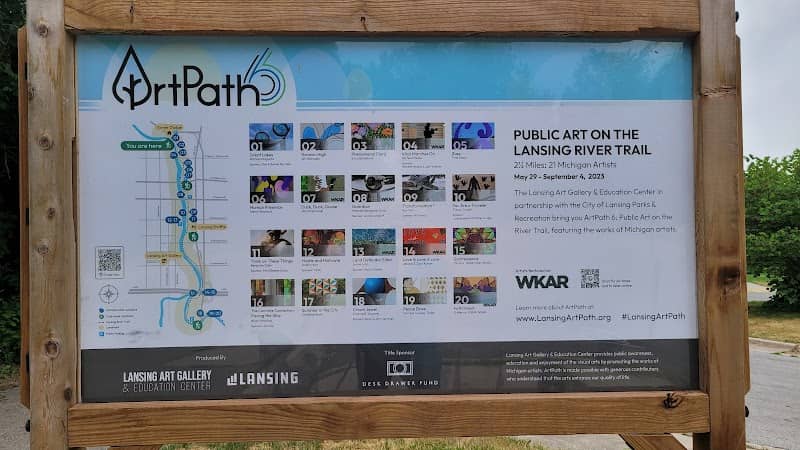 Lansing River Trail Art Path1 of 20 - Image 1