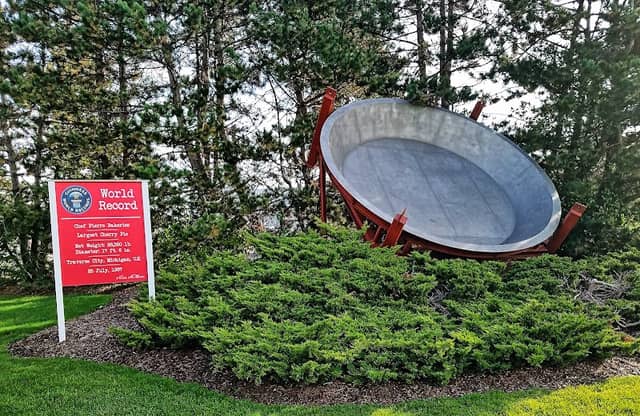 World's Largest Cherry Pie Pan - Image 1