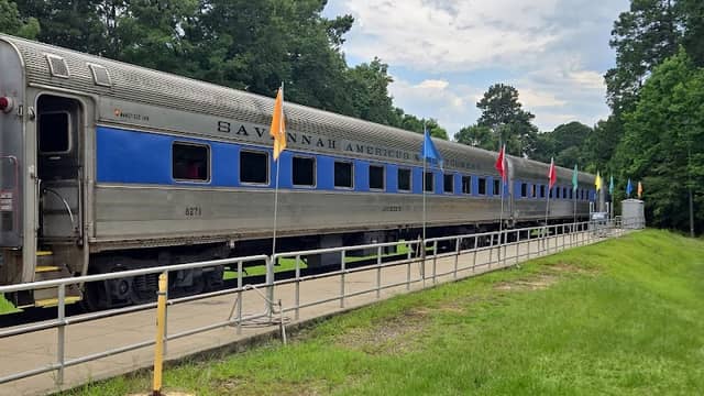 SAM Shortline Train at Georgia Veterans State Park - Image 2