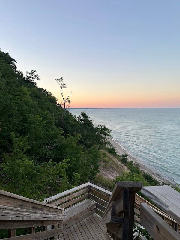 Virmond County Park Lake Michigan Access Stairway - Image 1