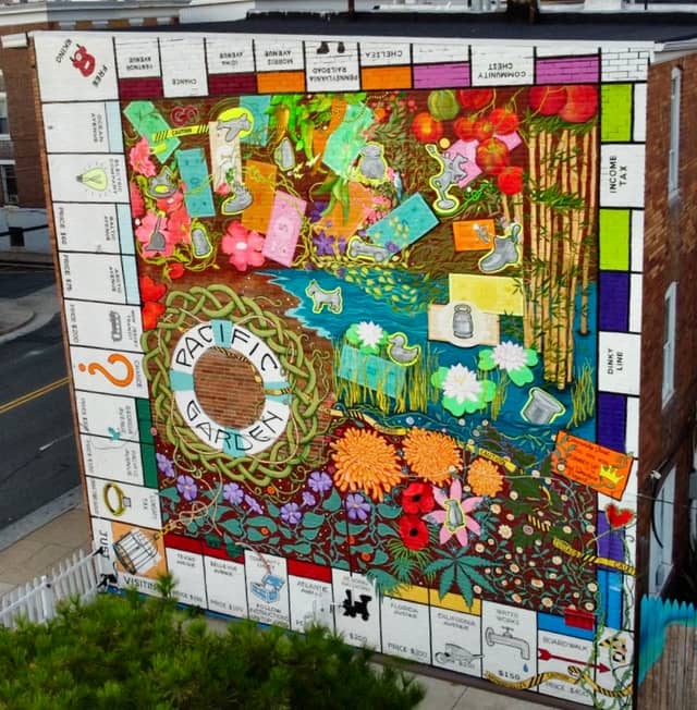 Pacific Garden/ Monopoly Mural - Image 1