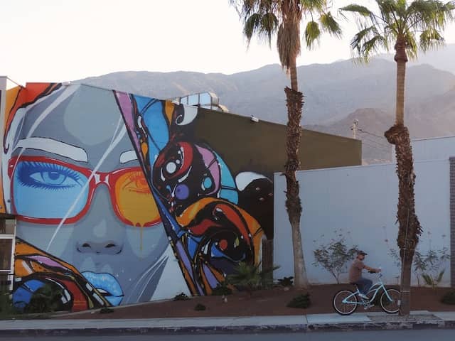 "Woman In Glasses" Mural - Image 1