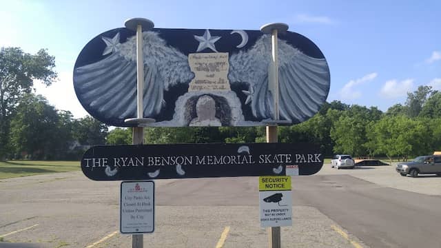 Ryan Benson Memorial Sign - Image 2