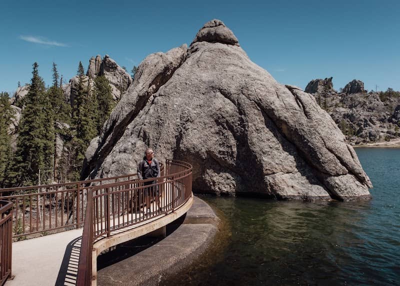 Sylvan Lake Dam and Overlook - Image 1