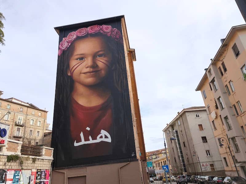 Murales "Definisci Bambino" Hind Rajab - Jorit - Image 1