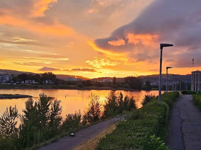 Sonnenuntergang in Neuwied - Image 1