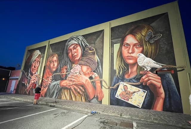 Murale “Pag” di Vera Bugatti - Image 1