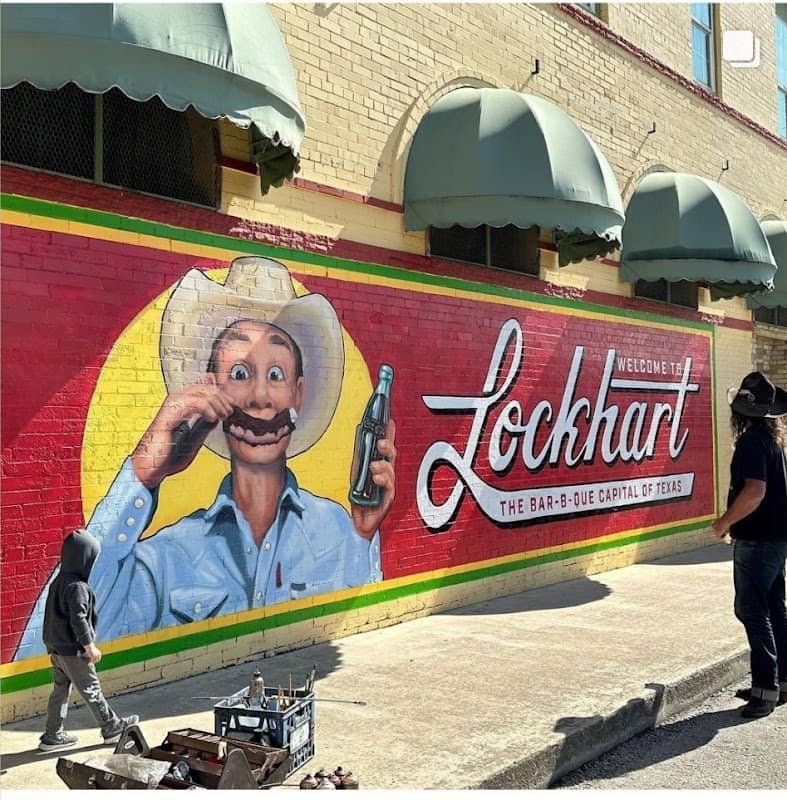 Welcome to Lockhart Mural - Image 1