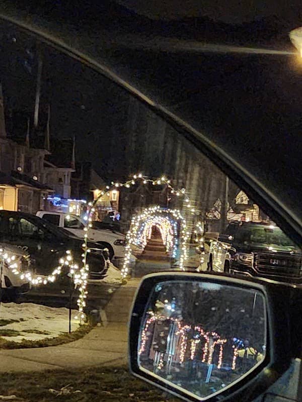 Allworth Cresent Christmas Light Arches - Image 1