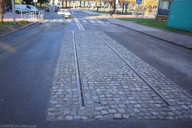 Fragment historycznego toru tramwajowego - Image 1