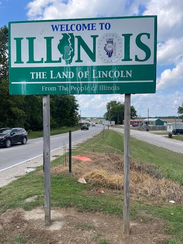 Illinois State Sign - Image 1