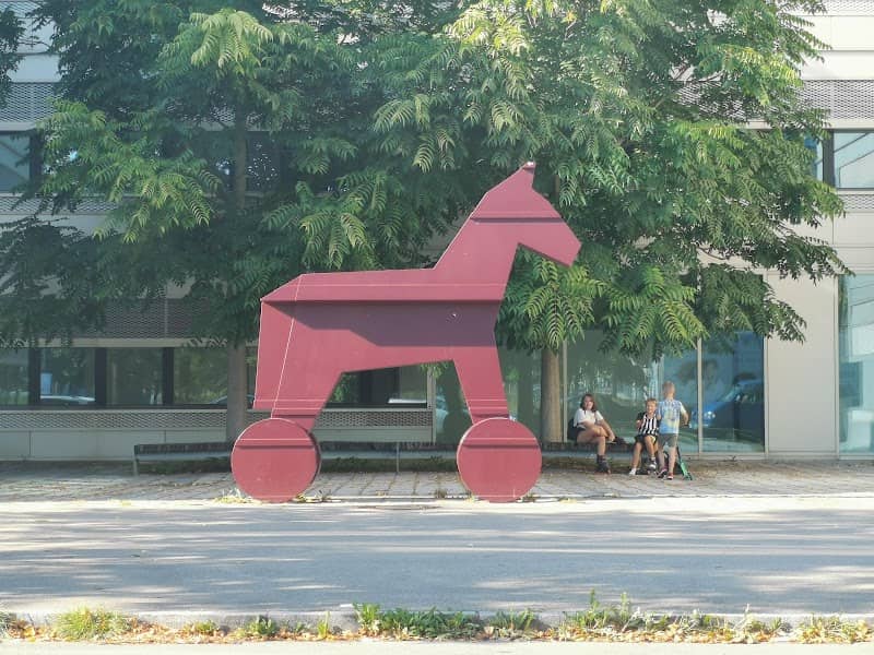 Rotes Pferd - Image 1