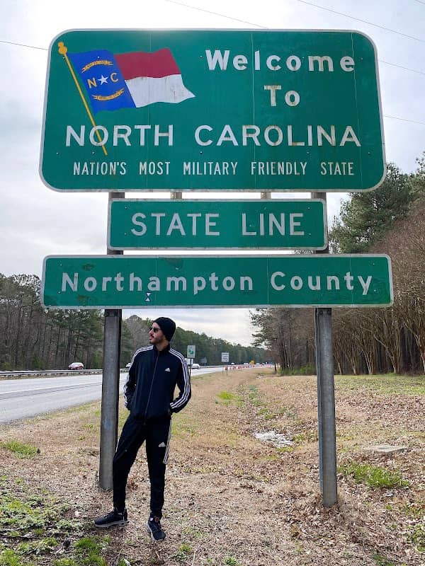 Welcome to North Carolina Sign - Image 2