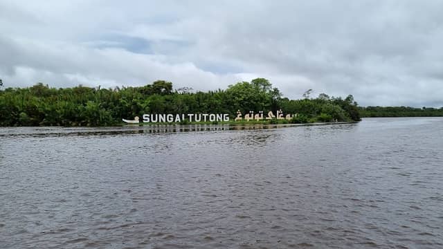 Sungai Tutong Signage - Image 1