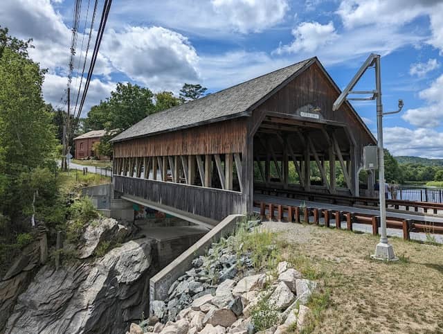 Historic Quechee Covered Bridge - Image 1