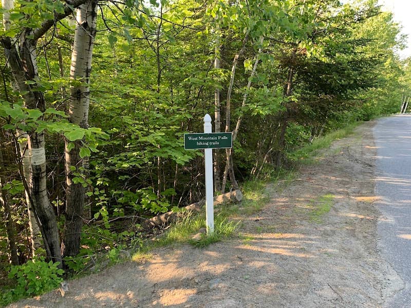 West Mountain Falls hiking trailhead - Image 1
