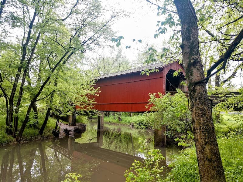 Historic Sugar Creek Covered Bridge - Image 1