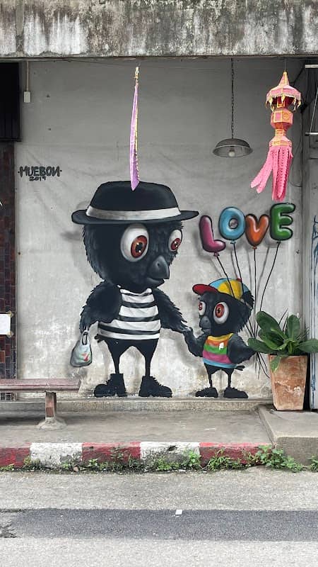 Street Art - Blackbirds by Muebon - Image 1