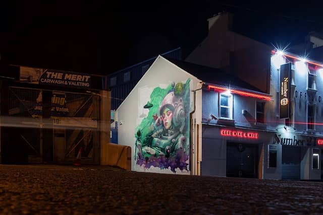 Rocket01 Street Art Mural - Image 1