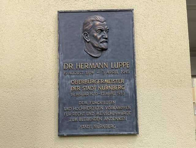 Gedenktafel für ‚Dr. Luppe‘ - Image 1