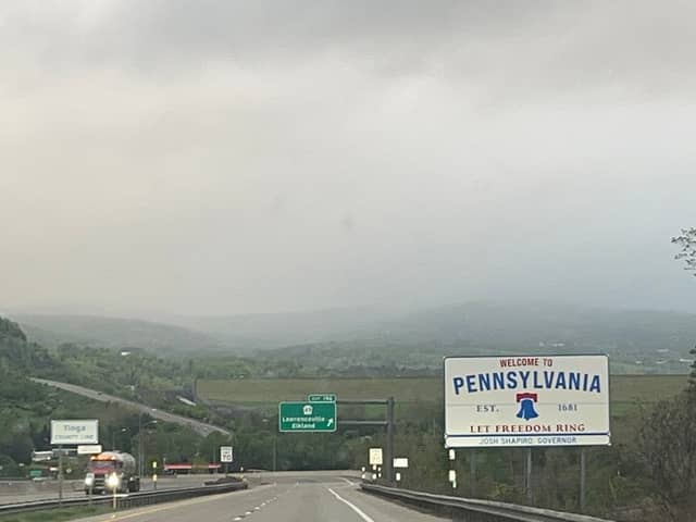 Pennsylvania Welcome Sign - Image 1