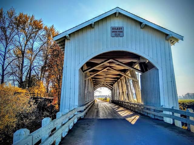 Historic Gilkey Covered Bridge - Image 2