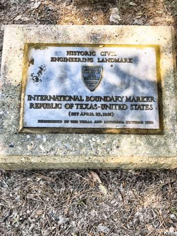 Texas State Line Monument - Image 1