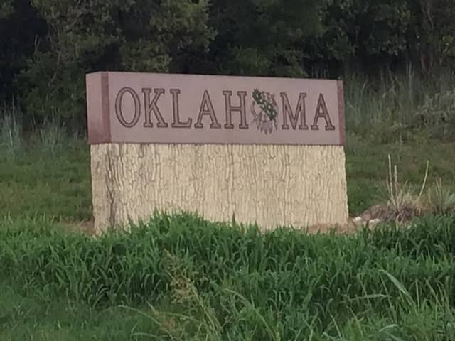 Welcome to Oklahoma Sign - Image 1