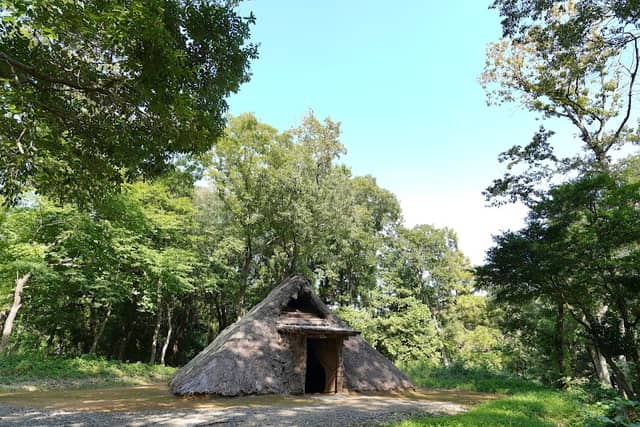 Restored Pit Dwellings - Image 1