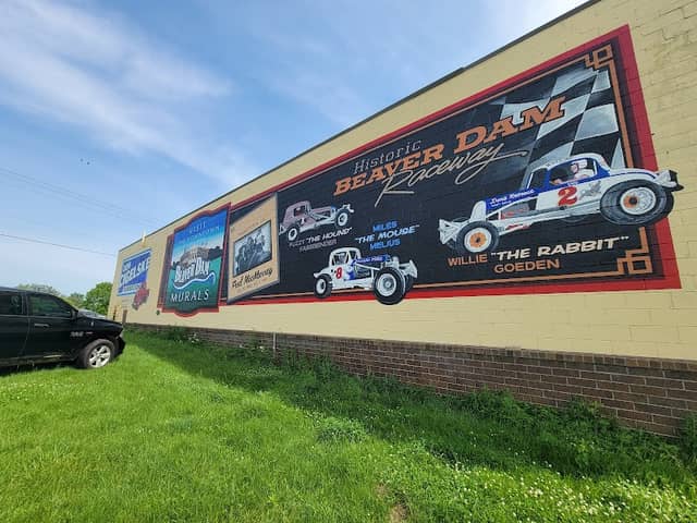 Visit Beaver Dam/Vintage Racing Mural - Image 1