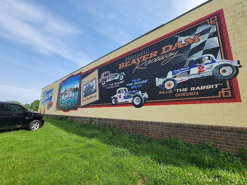Visit Beaver Dam/Vintage Racing Mural - Image 1