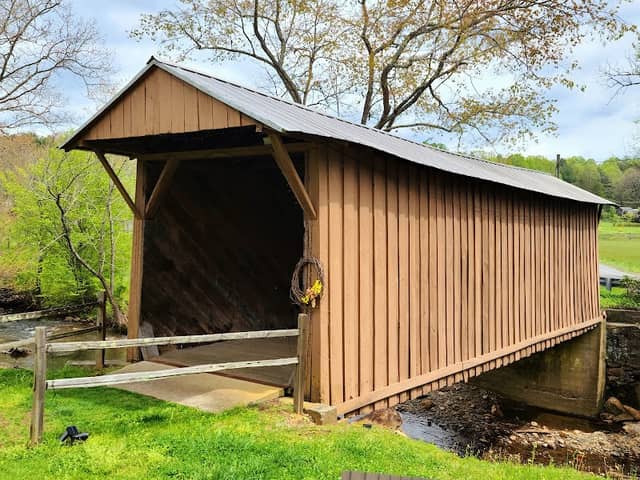 Historic Jacks Creek Covered Bridge - Image 2