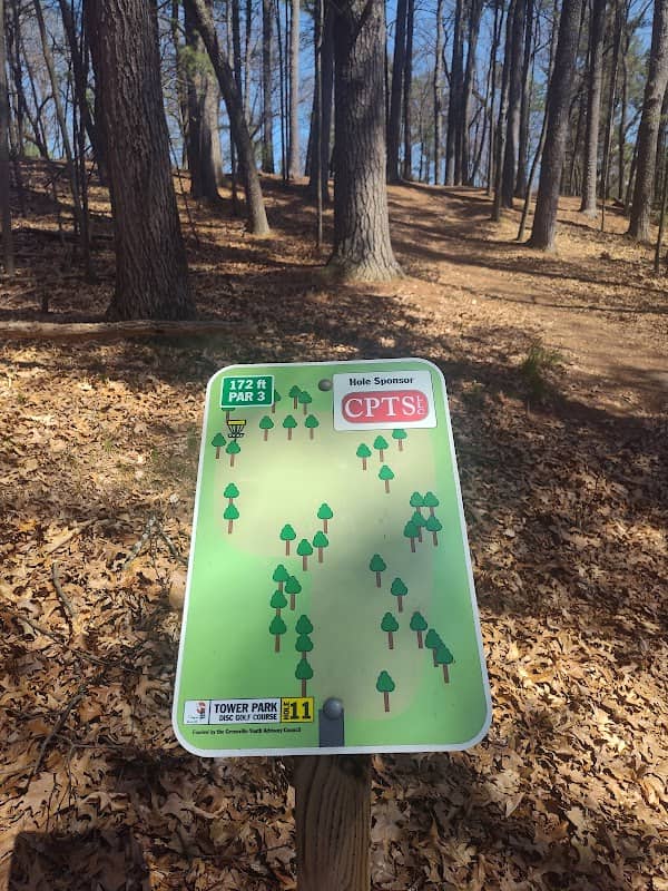Tower Park Discgolf course - Image 1
