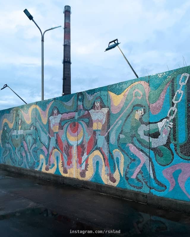 Decorative Mosaic Wall Former Ferroalloy Plant - Image 1