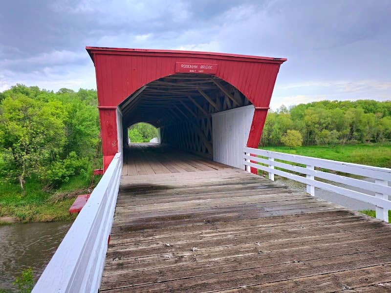 Historic Roseman Covered Bridge - Image 1