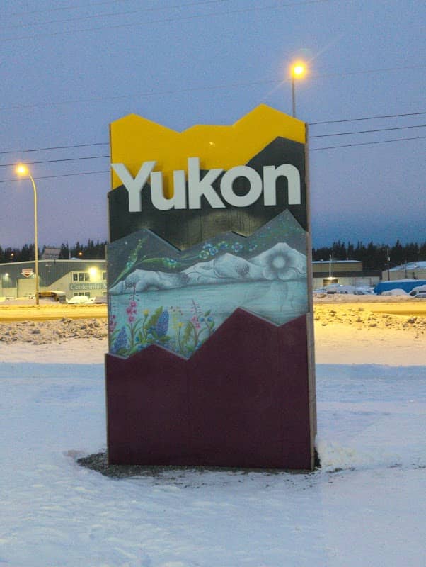 Yukon Welcome sign - Image 1