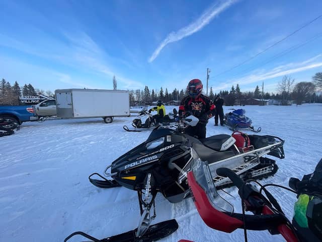 Alberta Beach Snowmobile Club Staging Area - Image 1