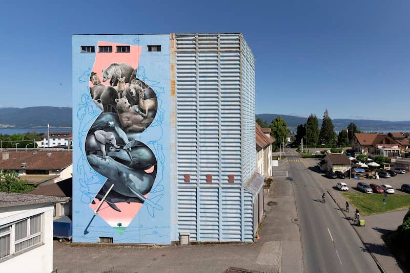 "Sign" mural by NEVERCREW - Image 1