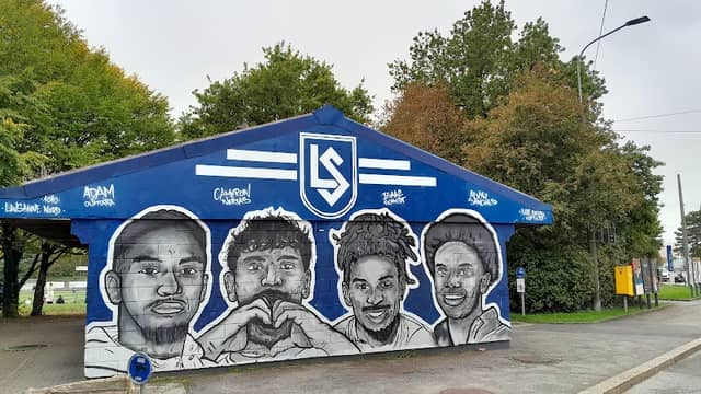 Lausanne-Sports street art - Image 1