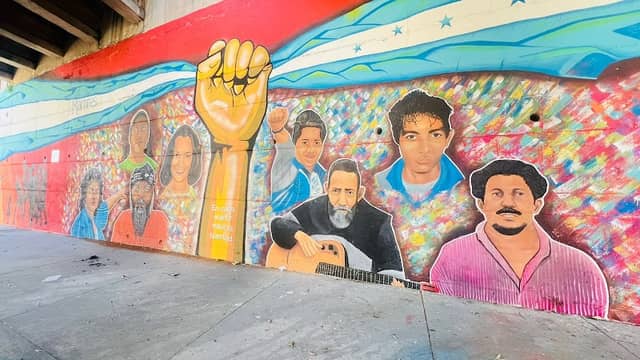 Mural Mártires en Honduras - Image 1