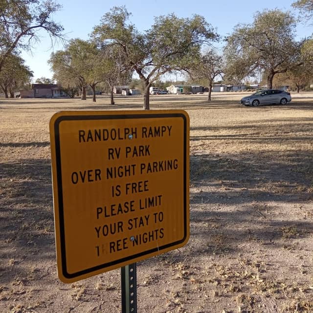 Randolph Rampy RV Park, Tatum NM Free Camping - Image 1